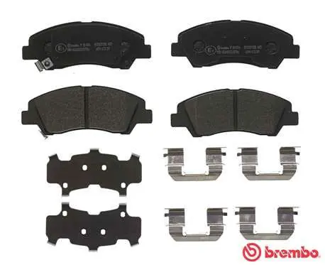 Handler.Part Brake pad set, disc brake BREMBO P30076 2