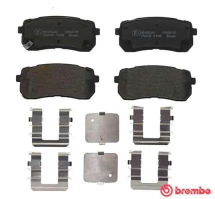 Handler.Part Brake pad set, disc brake BREMBO P30080 2