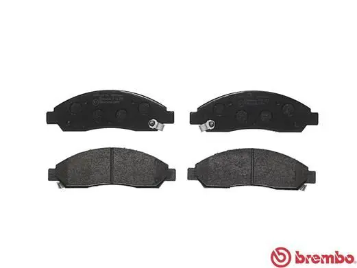 Handler.Part Brake pad set, disc brake BREMBO P34005 2