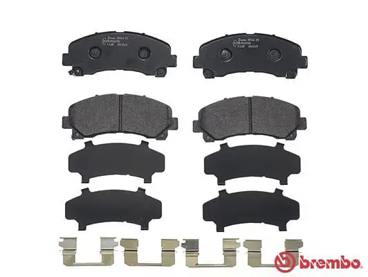 Handler.Part Brake pad set, disc brake BREMBO P34007 2