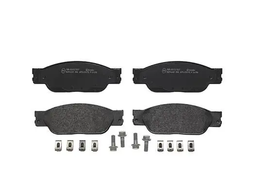 Handler.Part Brake pad set, disc brake BREMBO P36016 2