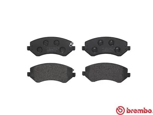 Handler.Part Brake pad set, disc brake BREMBO P37007 2