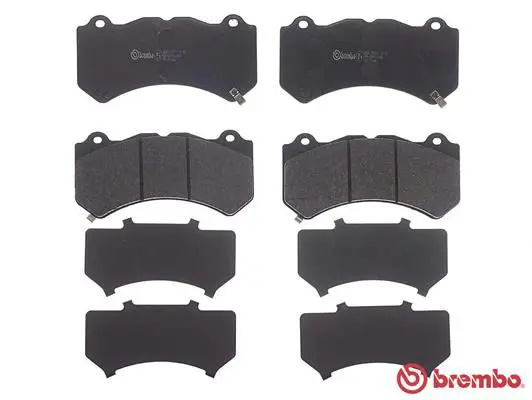 Handler.Part Brake pad set, disc brake BREMBO P37018 2