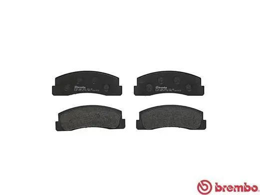 Handler.Part Brake pad set, disc brake BREMBO P41002 2