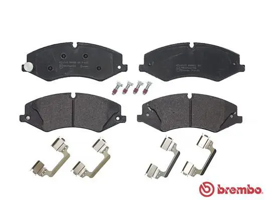 Handler.Part Brake pad set, disc brake BREMBO P44022 2