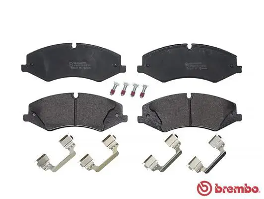 Handler.Part Brake pad set, disc brake BREMBO P44024 2