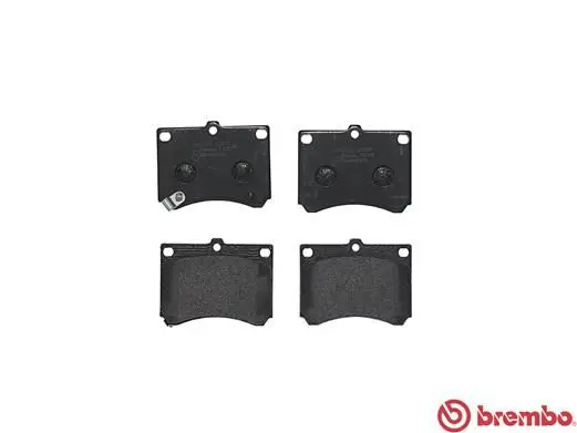 Handler.Part Brake pad set, disc brake BREMBO P49011 2