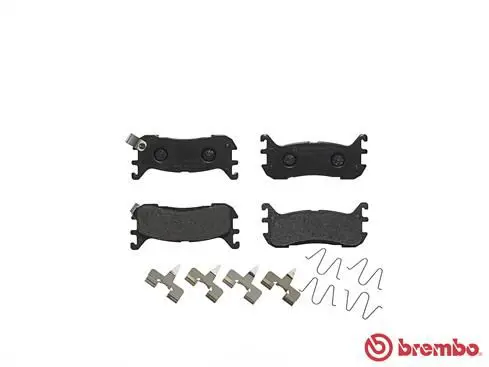 Handler.Part Brake pad set, disc brake BREMBO P49021 2