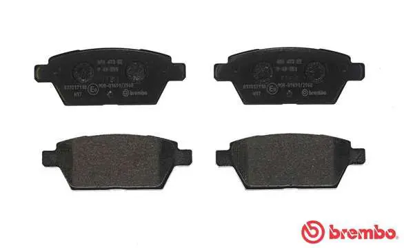 Handler.Part Brake pad set, disc brake BREMBO P49051 2