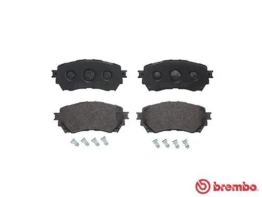 Handler.Part Brake pad set, disc brake BREMBO P49048 2