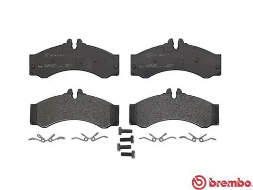 Handler.Part Brake pad set, disc brake BREMBO P50028 2