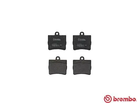 Handler.Part Brake pad set, disc brake BREMBO P50024 2