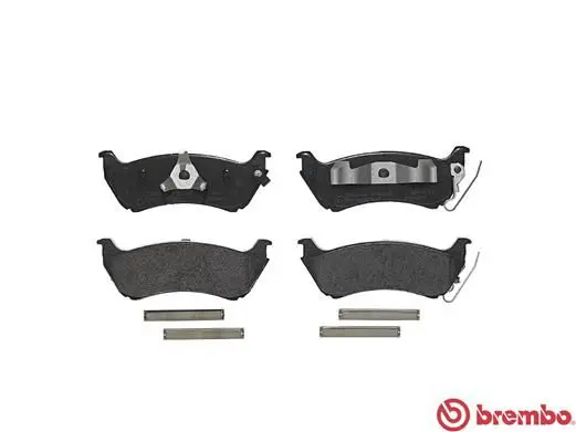 Handler.Part Brake pad set, disc brake BREMBO P50040 2