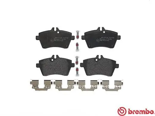 Handler.Part Brake pad set, disc brake BREMBO P50054 2