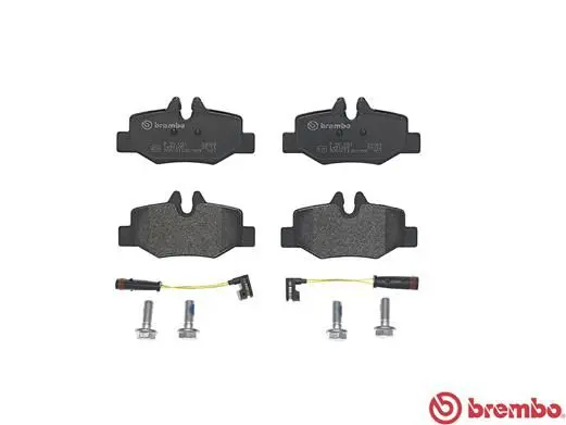 Handler.Part Brake pad set, disc brake BREMBO P50051 2