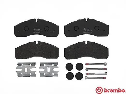 Handler.Part Brake pad set, disc brake BREMBO P50083 2