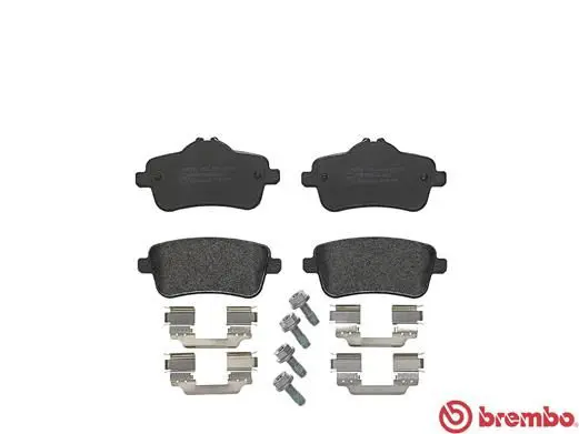 Handler.Part Brake pad set, disc brake BREMBO P50099 2