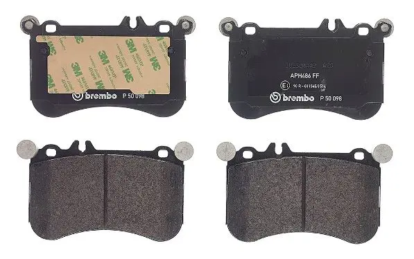 Handler.Part Brake pad set, disc brake BREMBO P50098 2