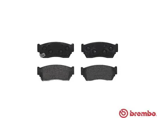 Handler.Part Brake pad set, disc brake BREMBO P56027 2