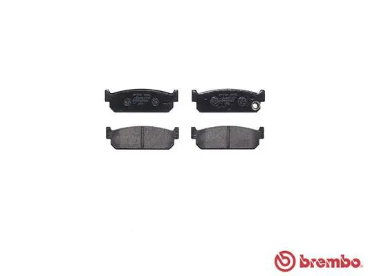 Handler.Part Brake pad set, disc brake BREMBO P56067 2