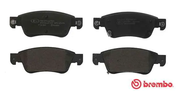 Handler.Part Brake pad set, disc brake BREMBO P56080 2