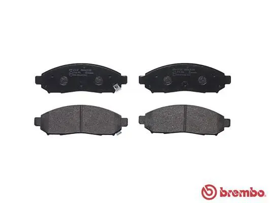 Handler.Part Brake pad set, disc brake BREMBO P56096 2