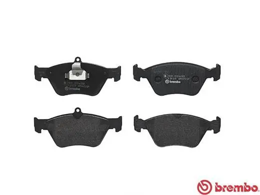 Handler.Part Brake pad set, disc brake BREMBO P59019 2