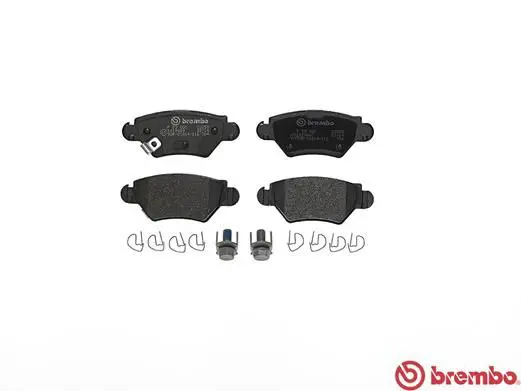 Handler.Part Brake pad set, disc brake BREMBO P59031 2