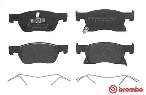 Handler.Part Brake pad set, disc brake BREMBO P59092 2