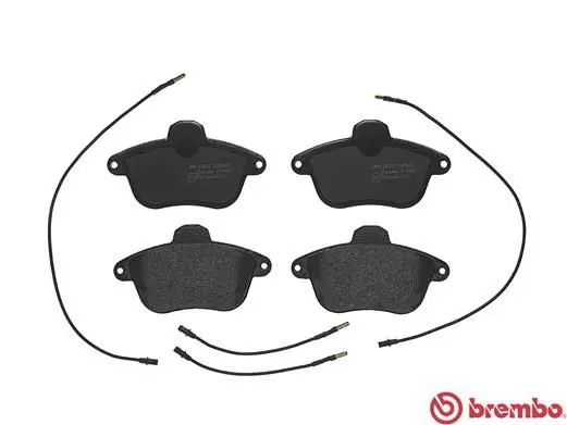 Handler.Part Brake pad set, disc brake BREMBO P61048 2