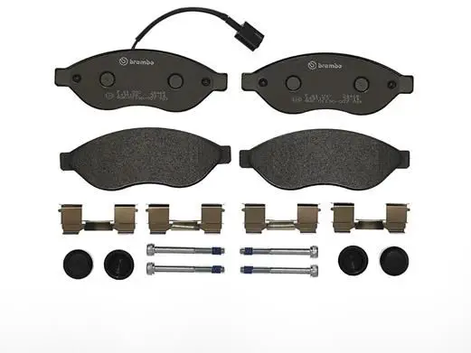 Handler.Part Brake pad set, disc brake BREMBO P61092 2