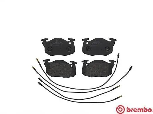 Handler.Part Brake pad set, disc brake BREMBO P61099 2