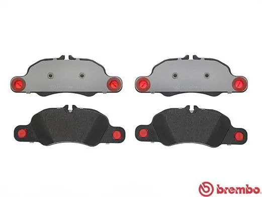 Handler.Part Brake pad set, disc brake BREMBO P65019 2