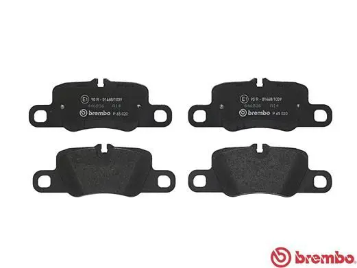 Handler.Part Brake pad set, disc brake BREMBO P65020 2