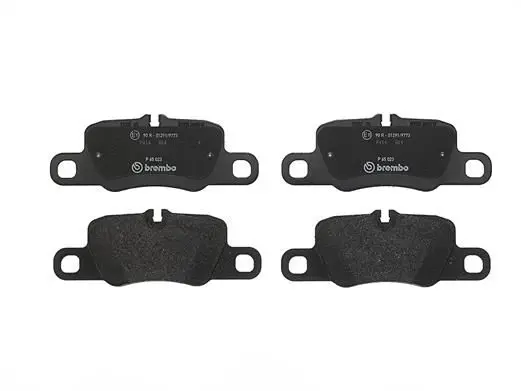 Handler.Part Brake pad set, disc brake BREMBO P65023 2