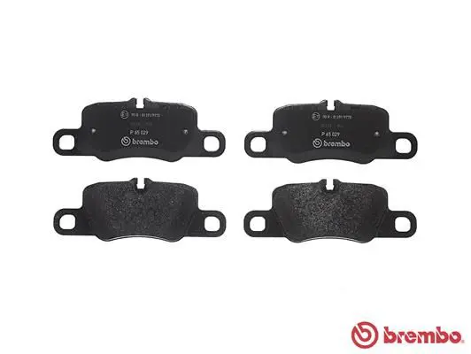 Handler.Part Brake pad set, disc brake BREMBO P65029 2