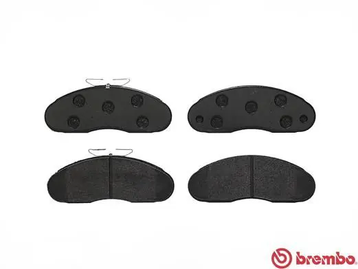 Handler.Part Brake pad set, disc brake BREMBO P68013 2