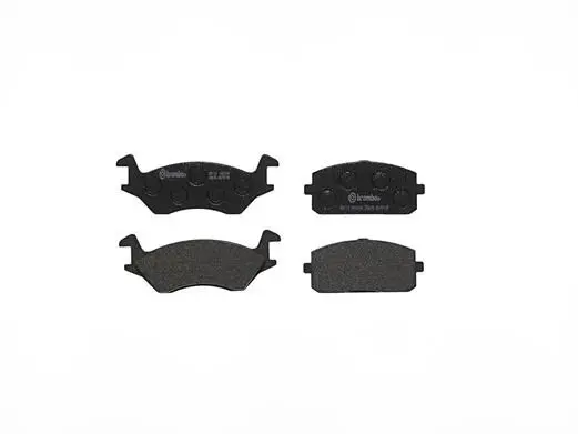 Handler.Part Brake pad set, disc brake BREMBO P83004 2