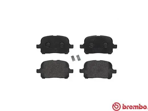 Handler.Part Brake pad set, disc brake BREMBO P83040 2