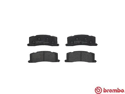 Handler.Part Brake pad set, disc brake BREMBO P83030 2