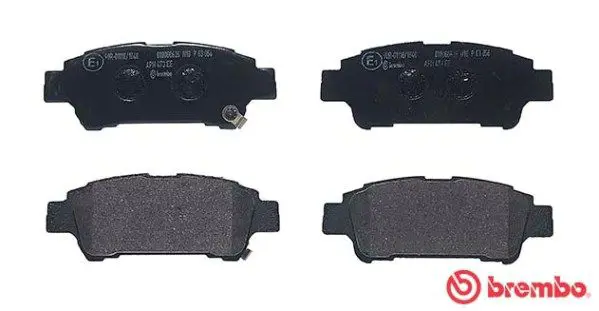 Handler.Part Brake pad set, disc brake BREMBO P83056 2