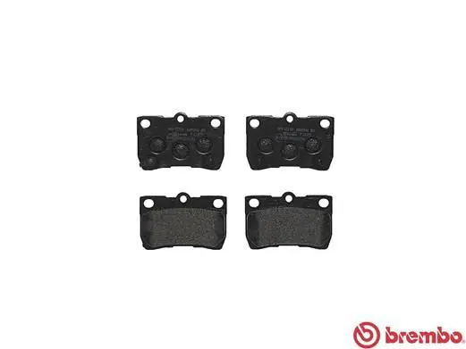 Handler.Part Brake pad set, disc brake BREMBO P83073 2