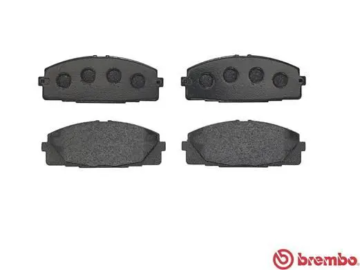 Handler.Part Brake pad set, disc brake BREMBO P83139 2