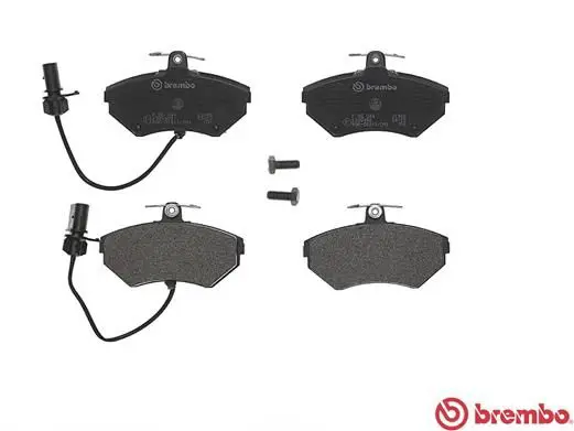 Handler.Part Brake pad set, disc brake BREMBO P85044 2