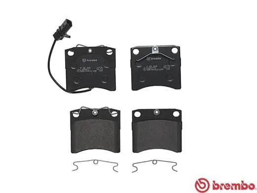 Handler.Part Brake pad set, disc brake BREMBO P85048 2