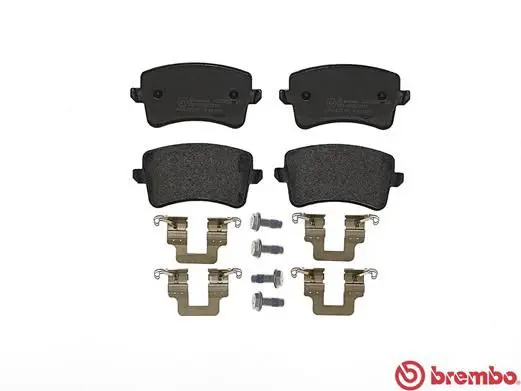 Handler.Part Brake pad set, disc brake BREMBO P85099 2