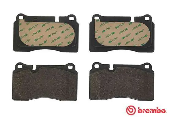 Handler.Part Brake pad set, disc brake BREMBO P85116 2