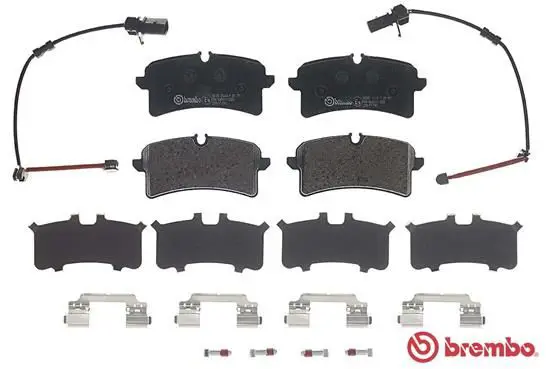 Handler.Part Brake pad set, disc brake BREMBO P85151 2