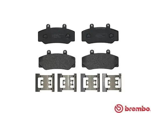 Handler.Part Brake pad set, disc brake BREMBO P86006 2