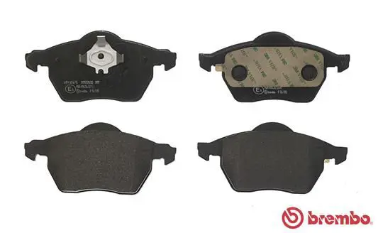 Handler.Part Brake pad set, disc brake BREMBO P86015 2